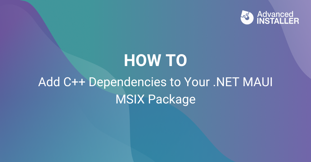 Add dependencies to dotnet maui msix