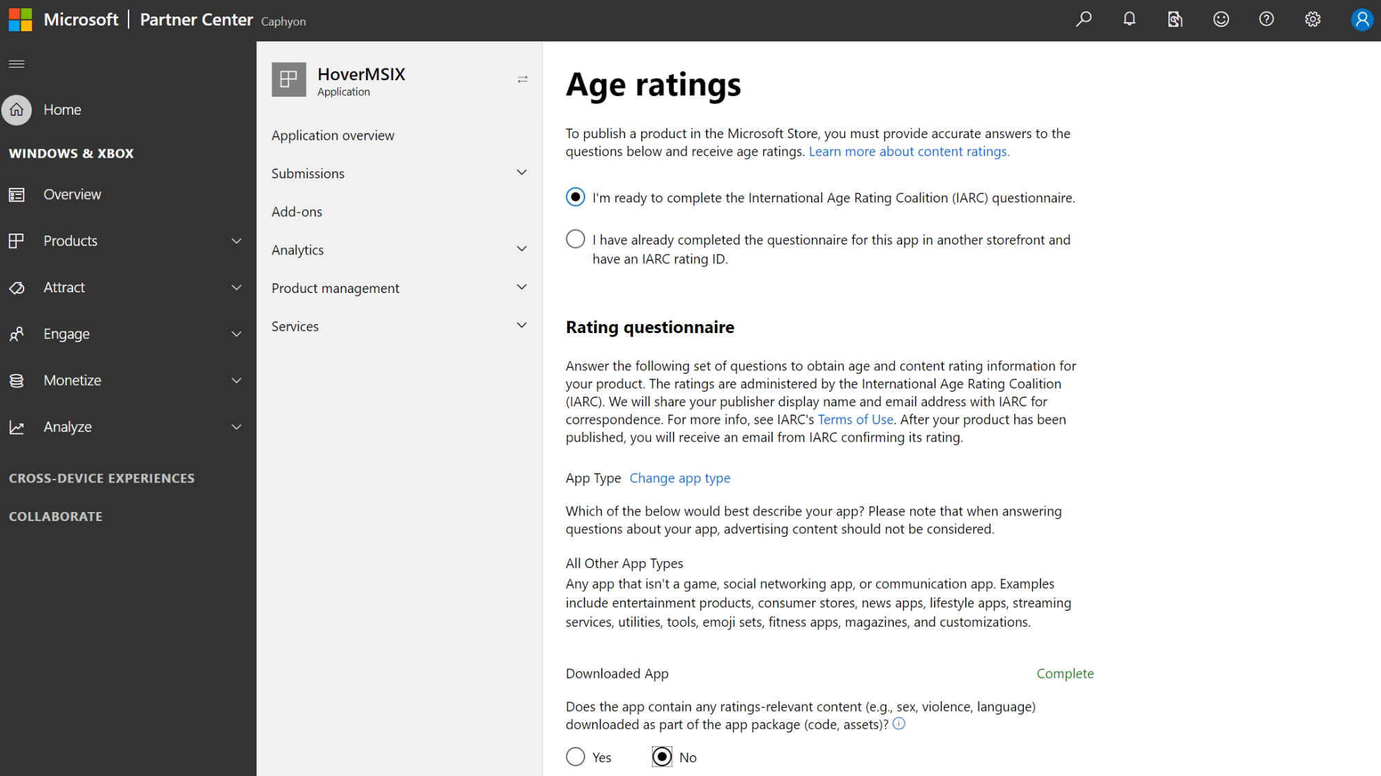 Age rating