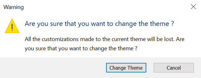 Change Theme