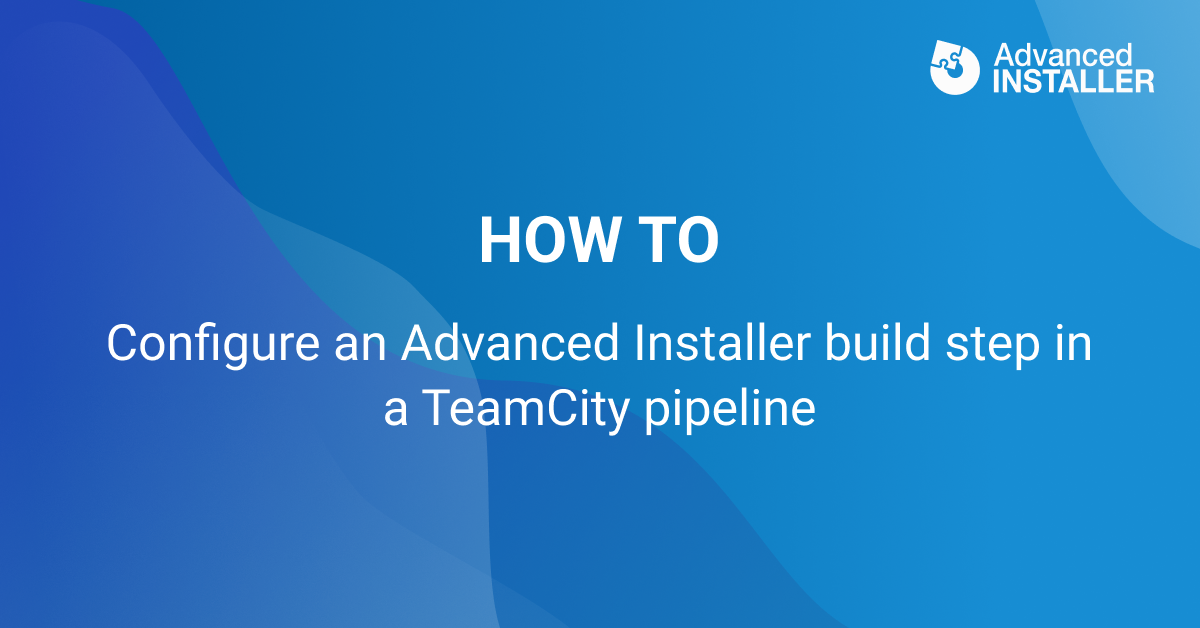 Configure build step teamcity pipeline