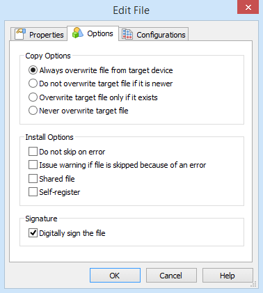 Individual File Signing