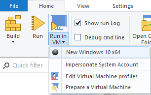 VM Creation Monitoring dialog