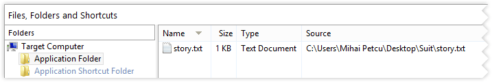 Files and Folders Page