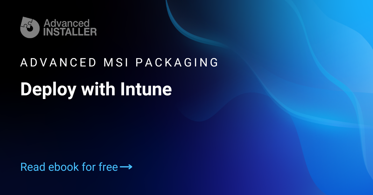Intune package deployment