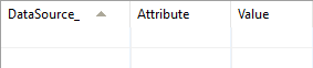 ODBCSourceAttribute Table