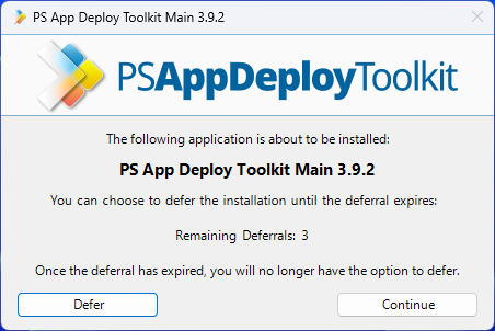 PowerShell App Deployment Toolkit