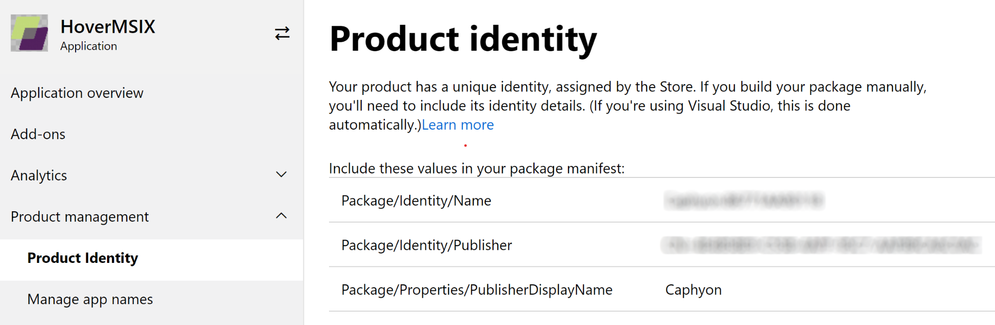 Product id