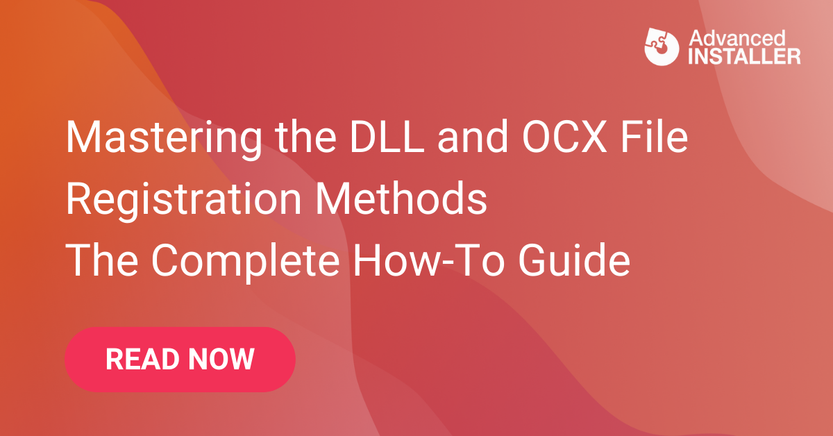 Register dll ocx file windows