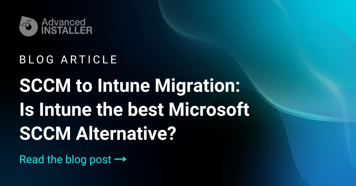 Sccm to intune migration for application deployment