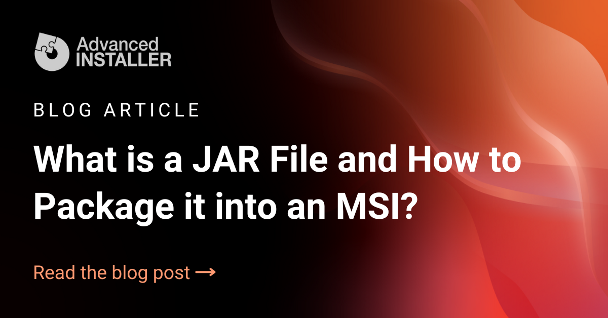 What is jar file how to package it