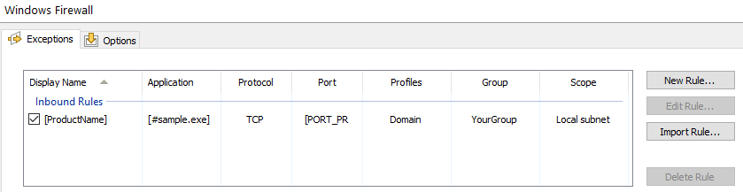 Windows Firewall