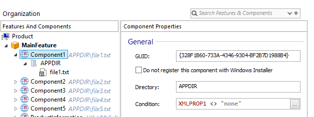 Components Organization